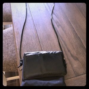 Black Hobo Crossbody Purse